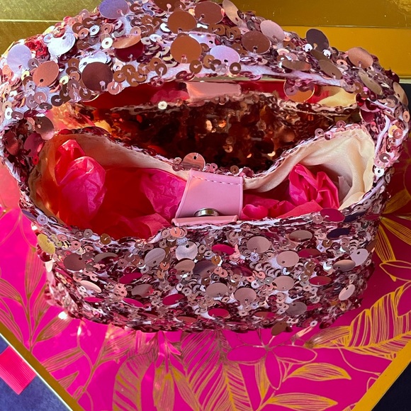 Sequin Pink Handbag - Picture 4 of 8